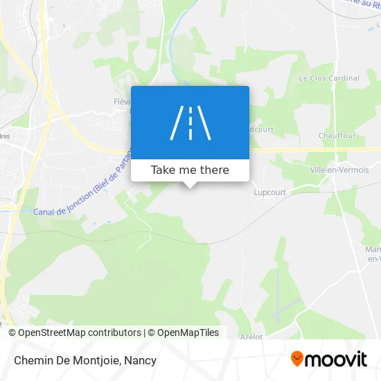 Chemin De Montjoie map