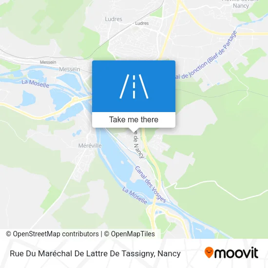 Rue Du Maréchal De Lattre De Tassigny map