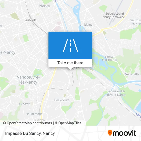 Impasse Du Sancy map