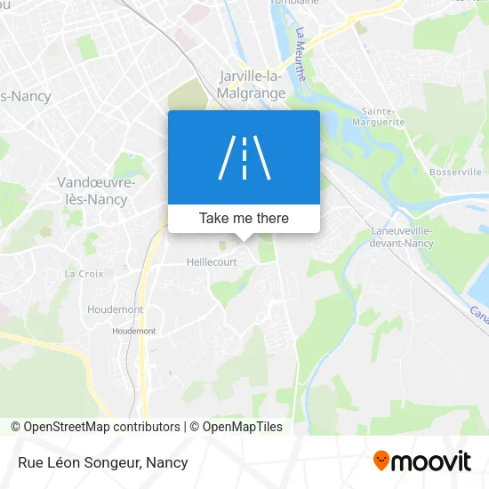 Rue Léon Songeur map