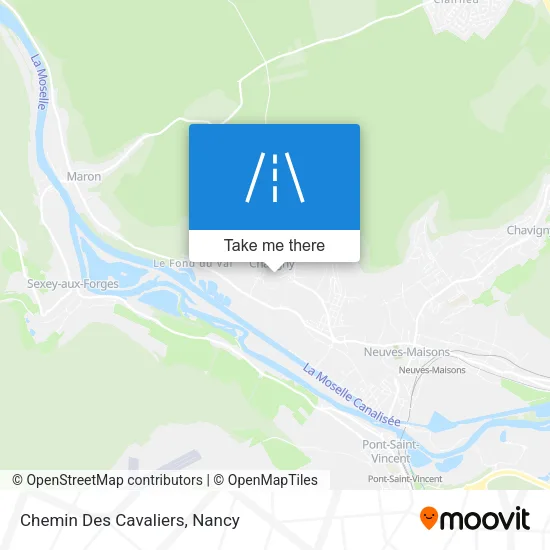 Chemin Des Cavaliers map
