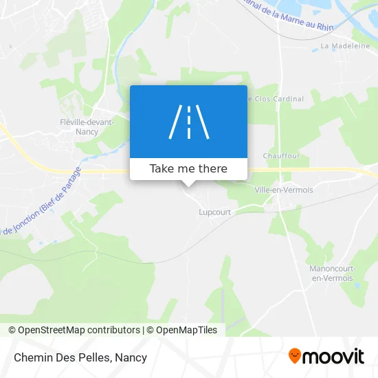 Chemin Des Pelles map