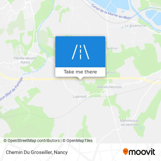 Chemin Du Groseiller map