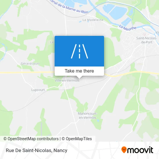 Rue De Saint-Nicolas map