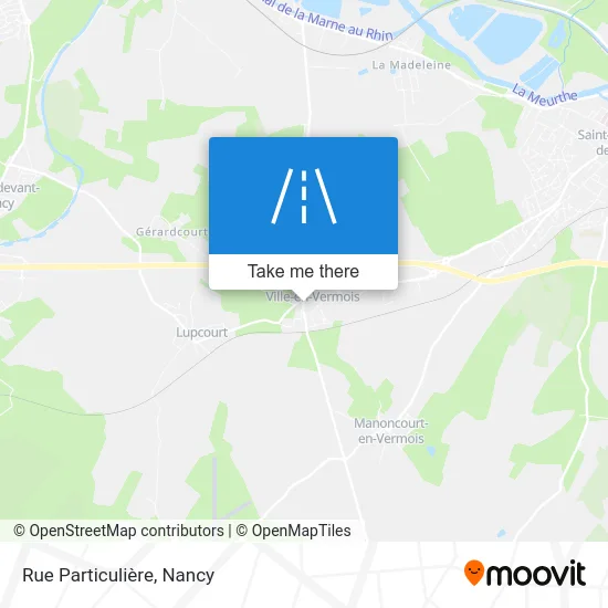 Rue Particulière map