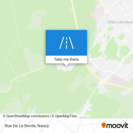 Rue De La Sivrite map
