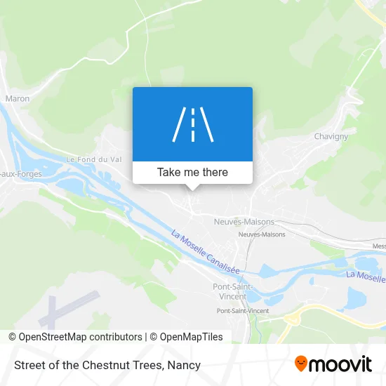 Rue Des Maronniers map