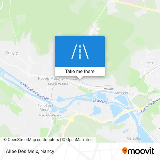 Allée Des Meix map
