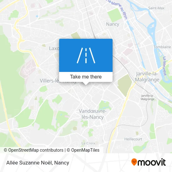 Allée Suzanne Noël map