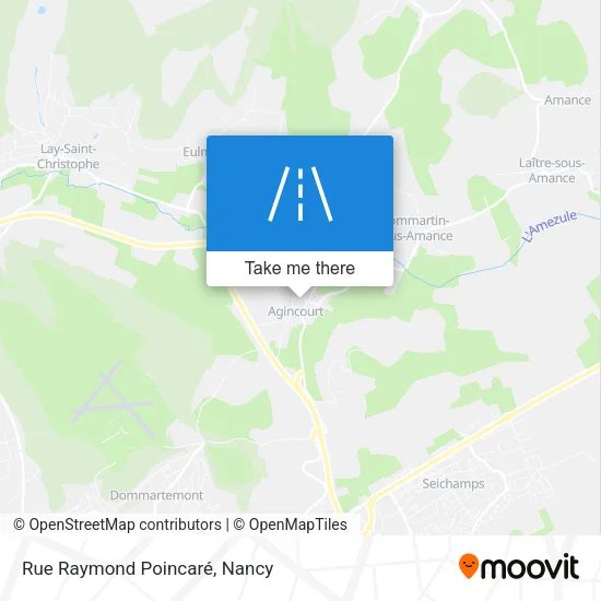 Rue Raymond Poincaré map