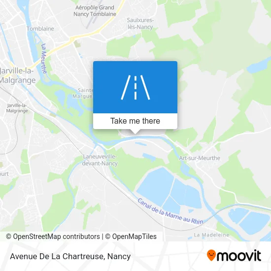 Avenue De La Chartreuse map