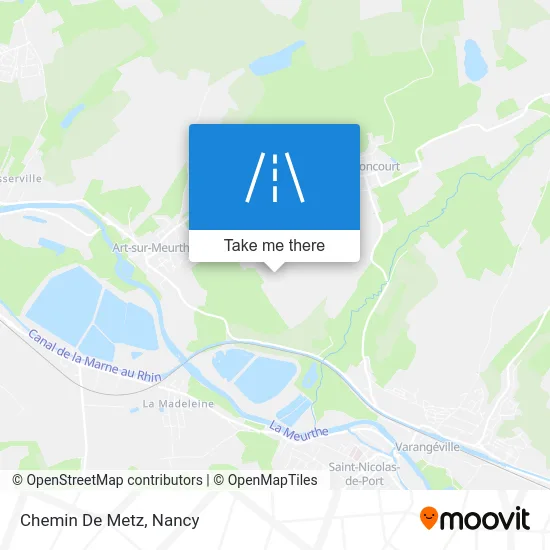 Chemin De Metz map