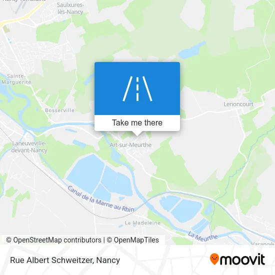 Rue Albert Schweitzer map