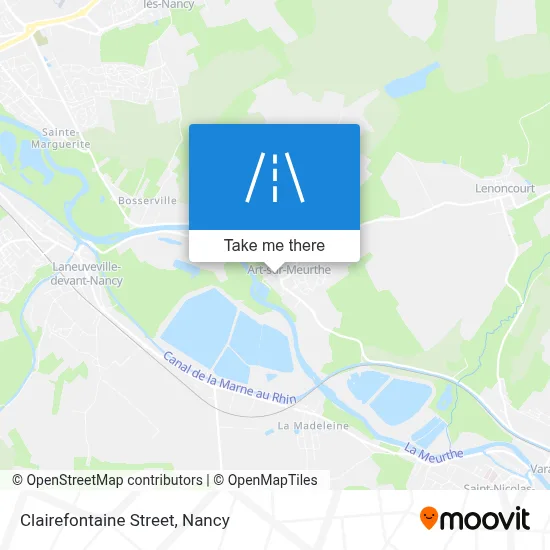 Rue De Clairefontaine map