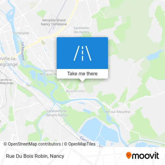 Rue Du Bois Robin map