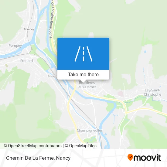 Chemin De La Ferme map