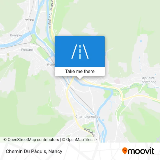 Chemin Du Pâquis map