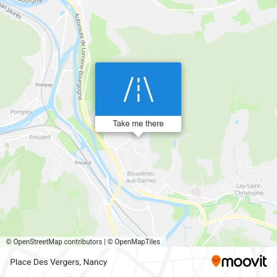 Place Des Vergers map