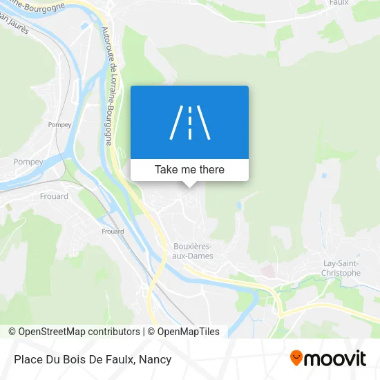 Place Du Bois De Faulx map