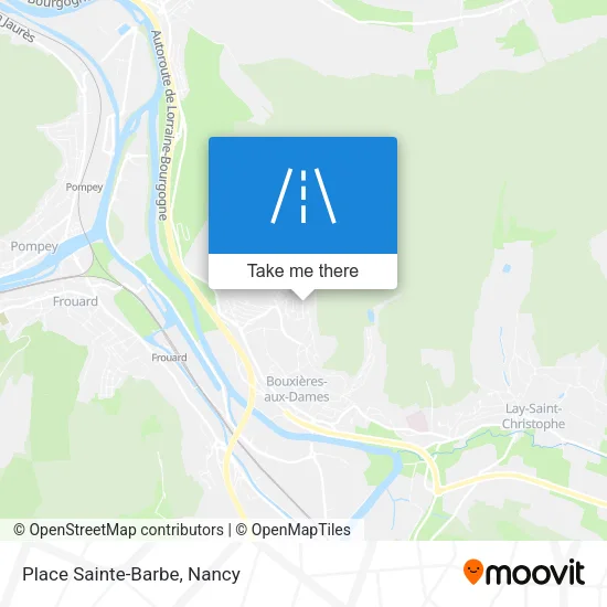 Place Sainte-Barbe map