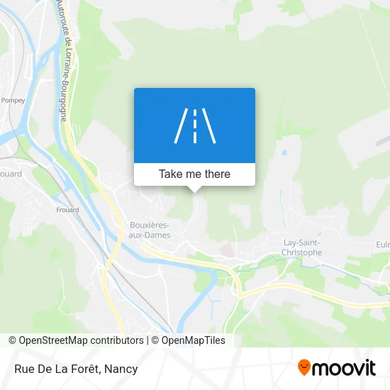 Rue De La Forêt map