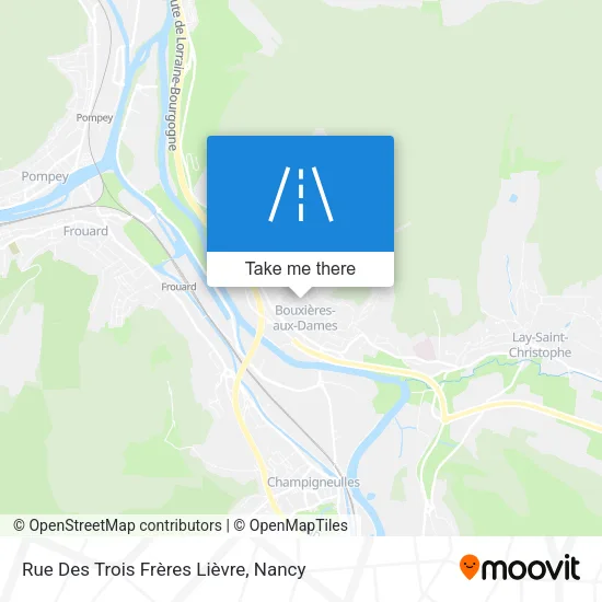 Rue Des Trois Frères Lièvre map