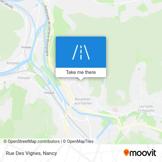 Rue Des Vignes map