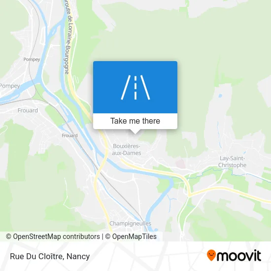 Rue Du Cloître map
