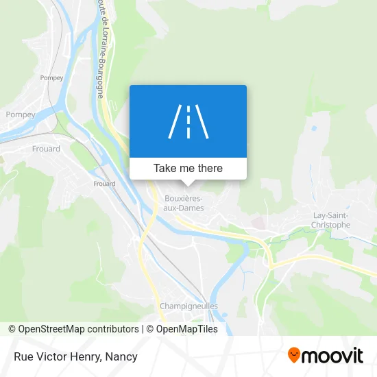 Rue Victor Henry map