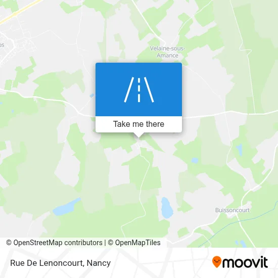 Rue De Lenoncourt map