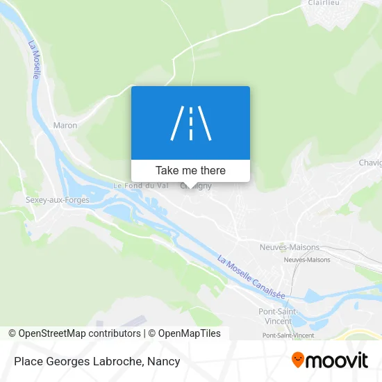 Place Georges Labroche map