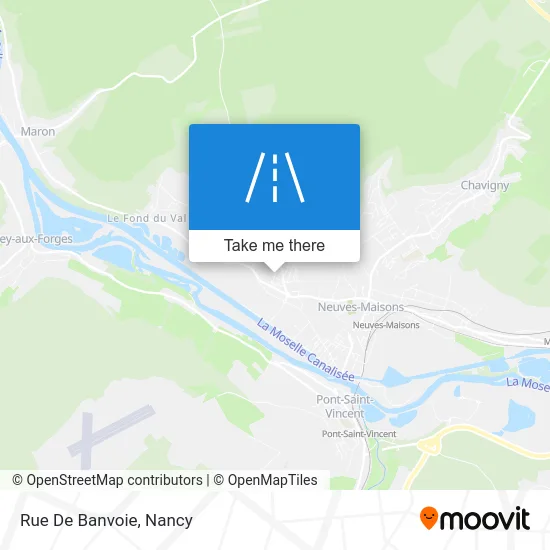 Rue De Banvoie map