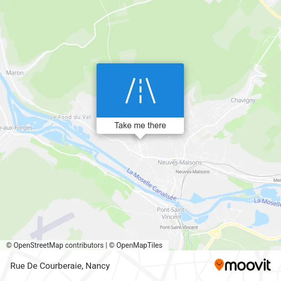 Rue De Courberaie map