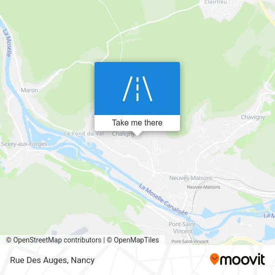 Rue Des Auges map