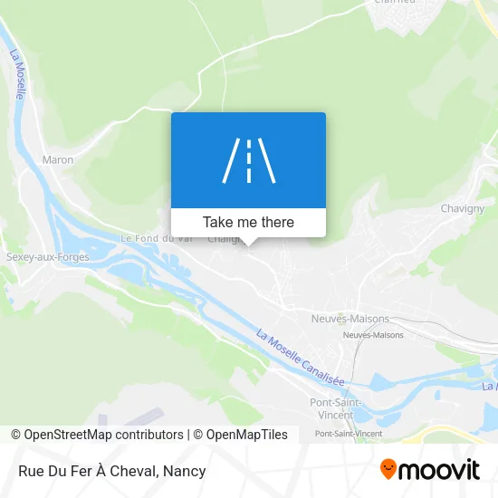 Rue Du Fer À Cheval map