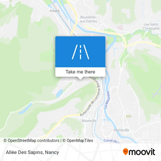 Allée Des Sapins map