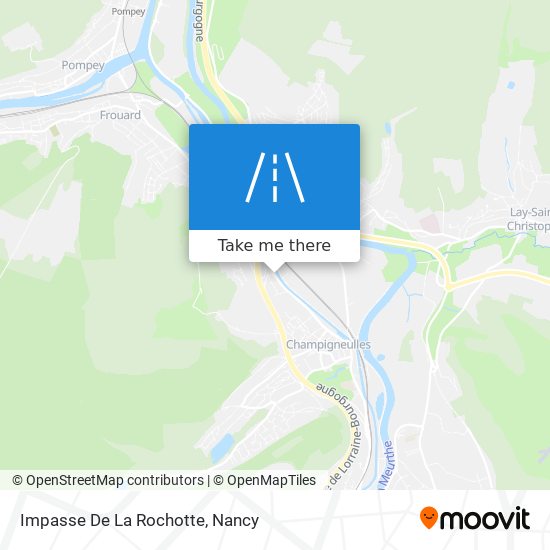 Impasse De La Rochotte map