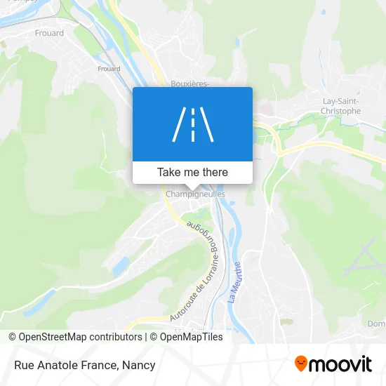 Rue Anatole France map