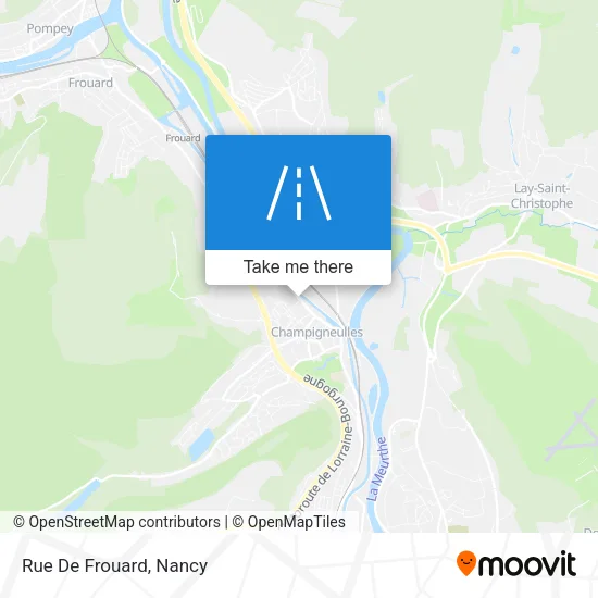 Rue De Frouard map