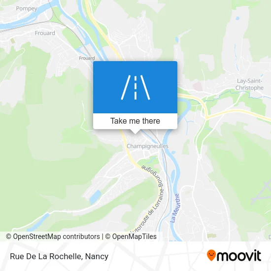 Rue De La Rochelle map