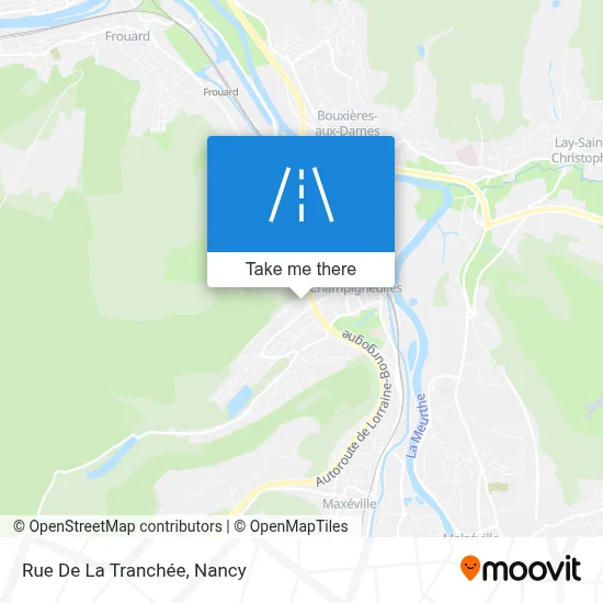 Rue De La Tranchée map