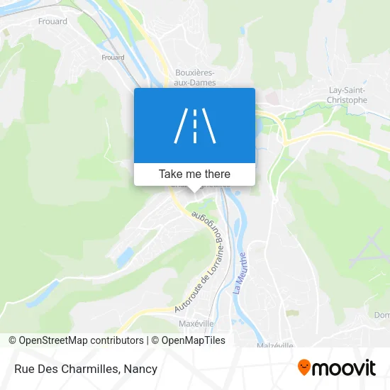 Rue Des Charmilles map