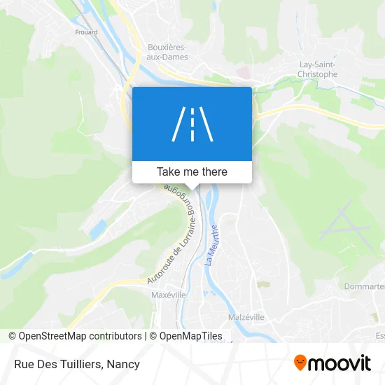 Rue Des Tuilliers map