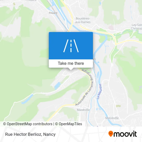 Rue Hector Berlioz map