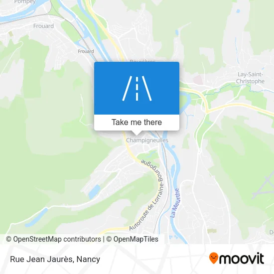 Rue Jean Jaurès map