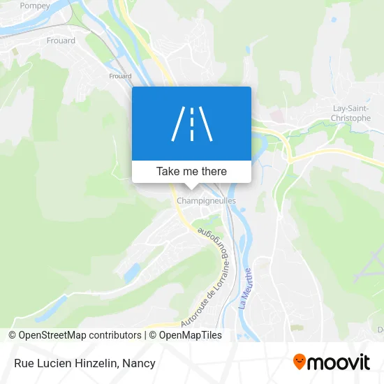 Rue Lucien Hinzelin map