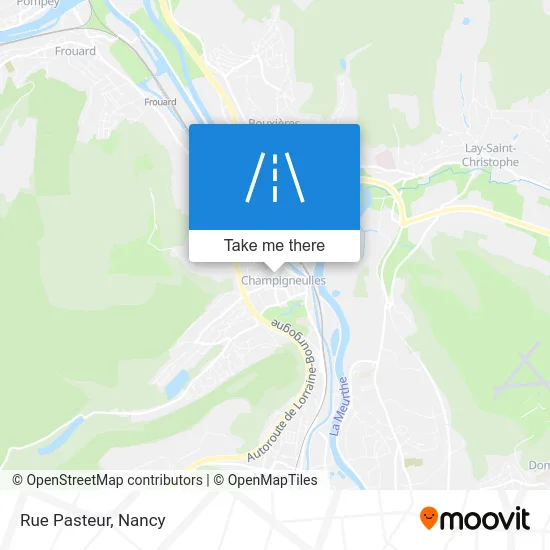 Rue Pasteur map