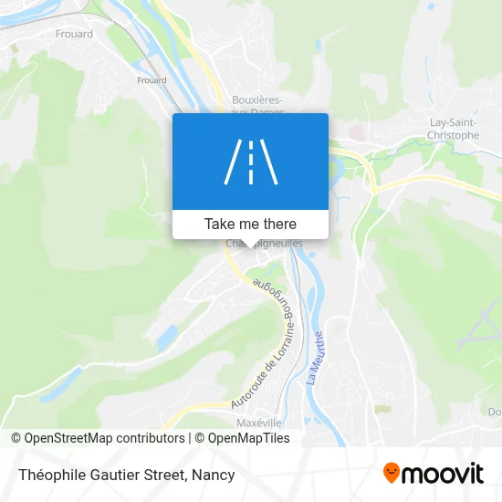 Rue Théophile Gautier map