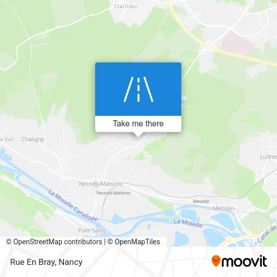 Rue En Bray map