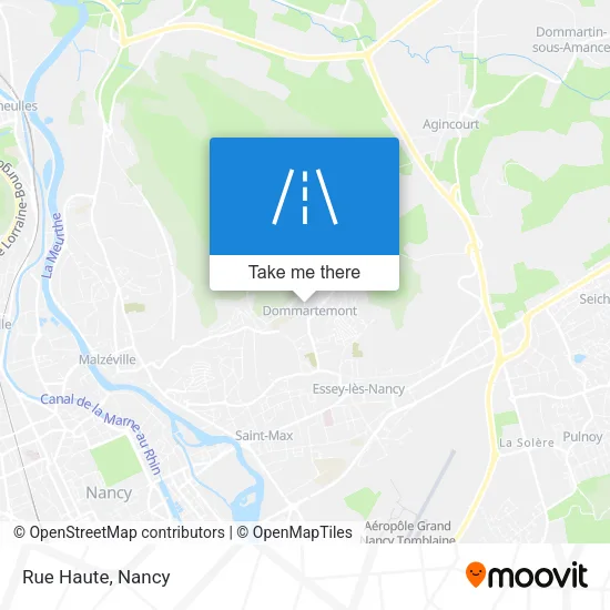 Rue Haute map